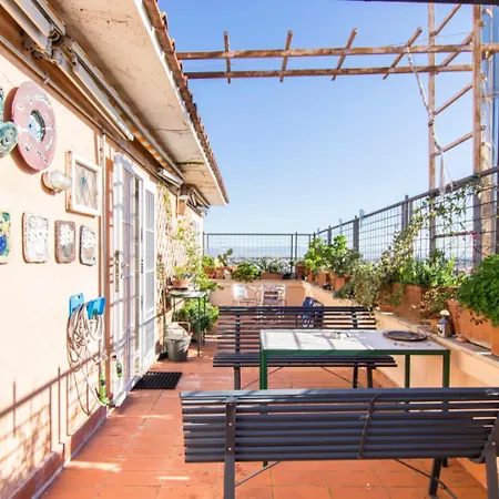 Rosa'S Terrace Roma Panoramic Penthouse-3