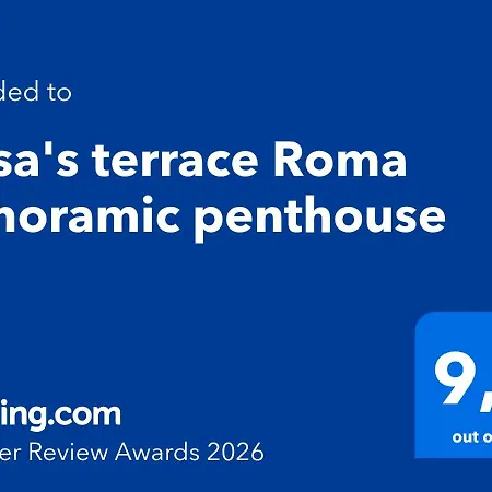Rosa'S Terrace Roma Panoramic Penthouse-2